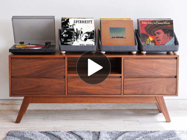 How to Set Up Your Record Roots Tabletop Storage System
