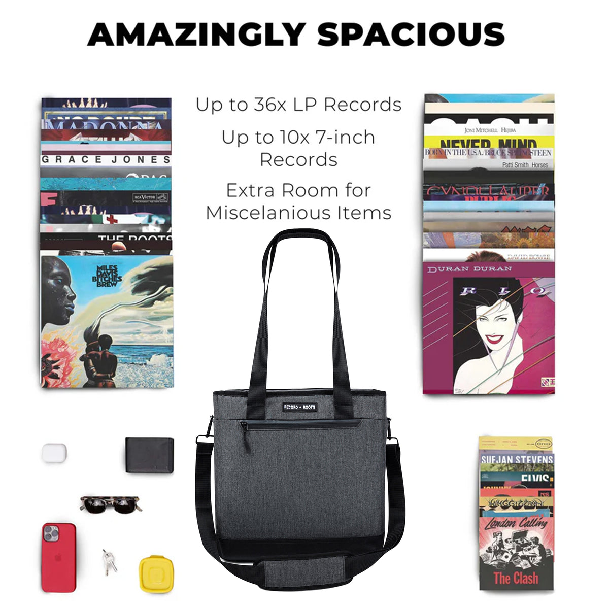 The Ultimate Vinyl Record Carry Bag V3.0