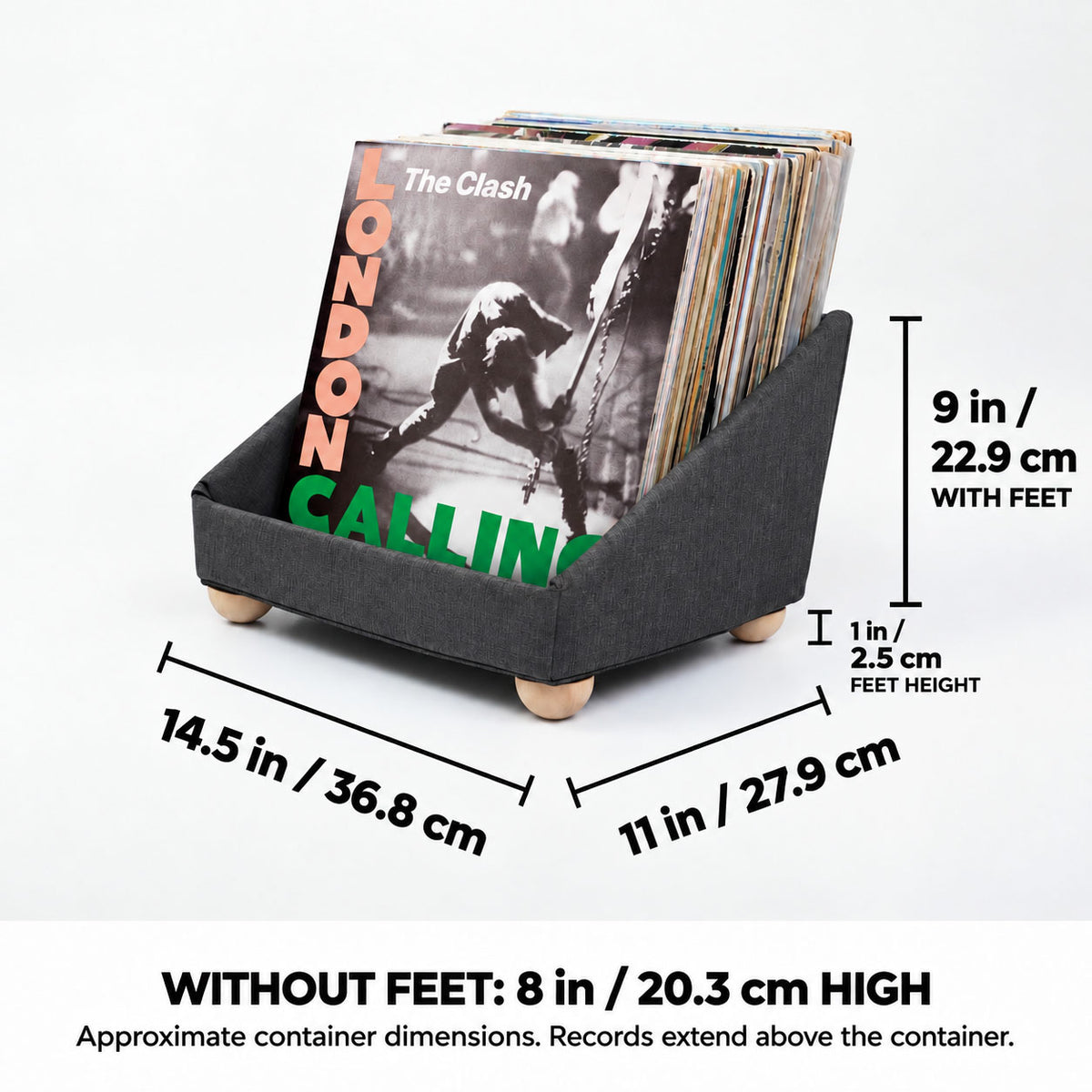 Record Roots Tabletop Storage System