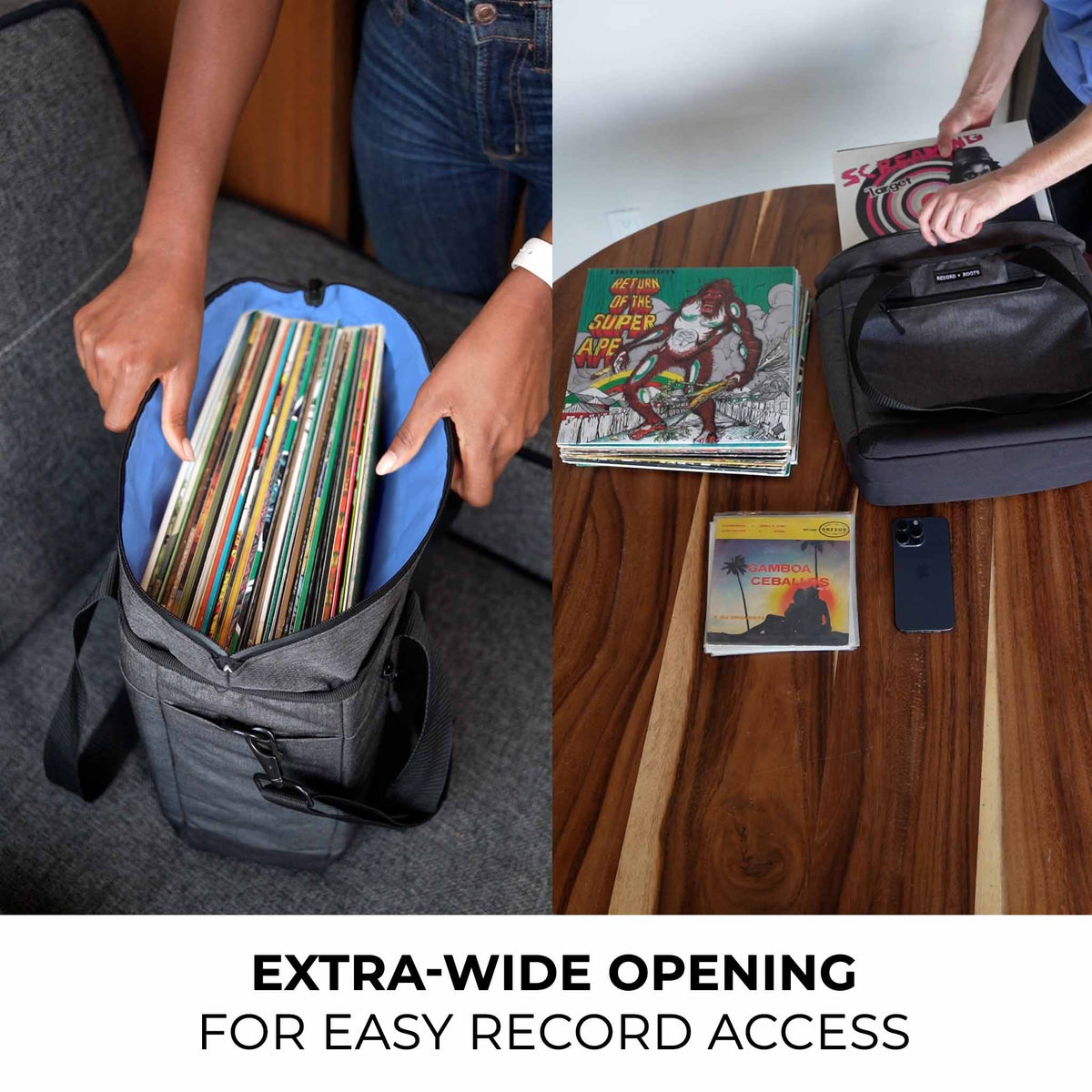 The Ultimate Vinyl Record Carry Bag V3.0