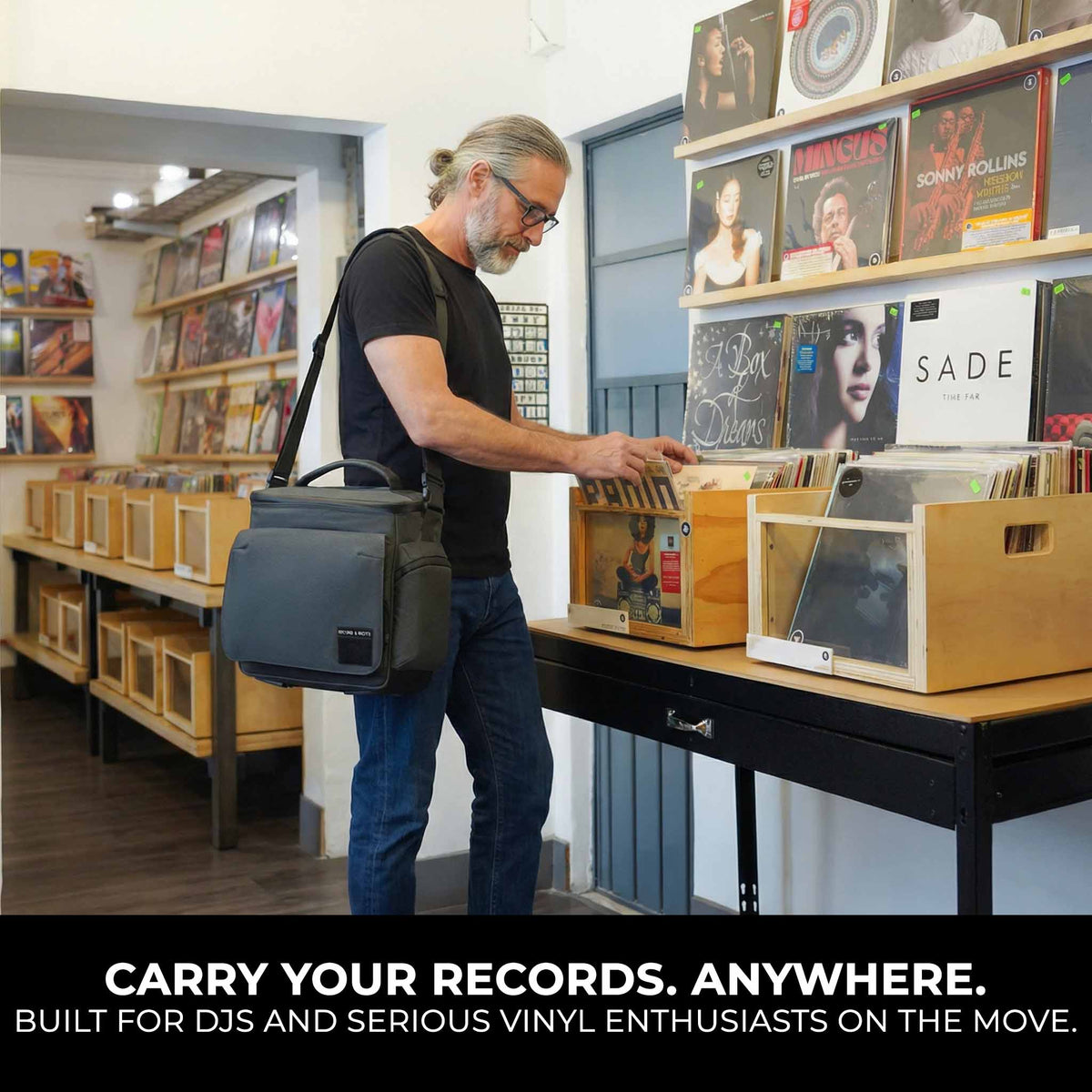 Big LP Hauler - Large Record Carry Bag
