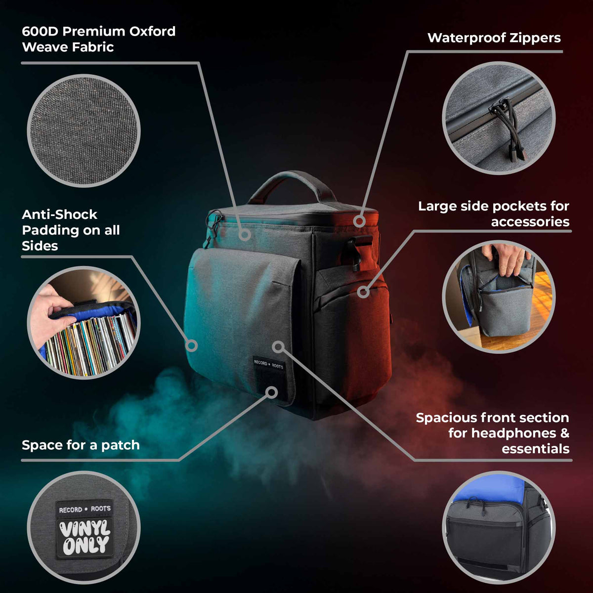 Big LP Hauler - Large Record Carry Bag