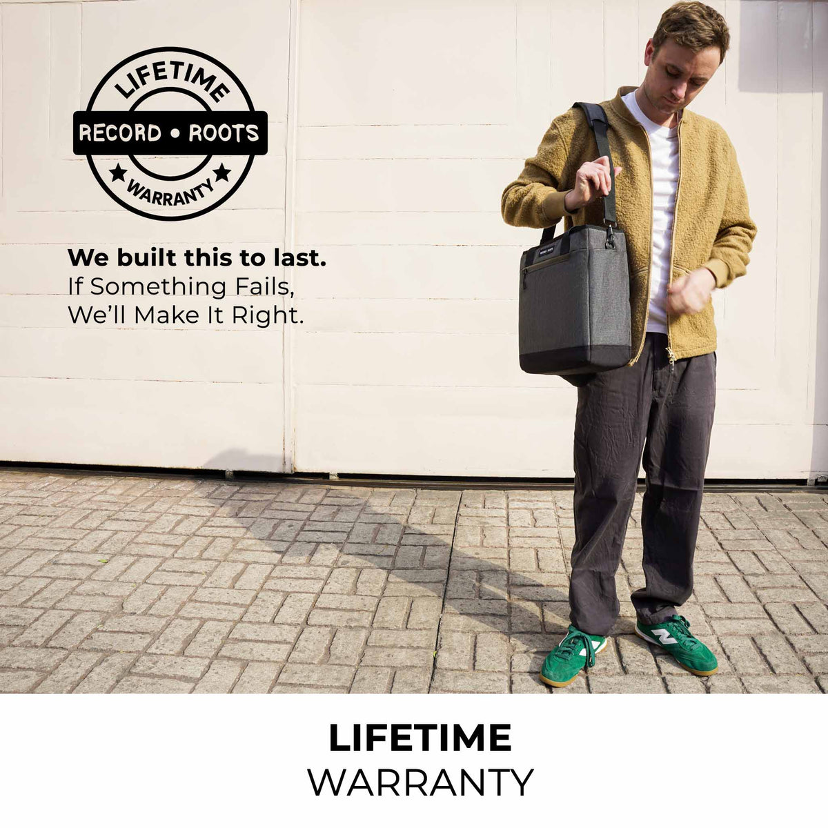 The Ultimate Vinyl Record Carry Bag V3.0