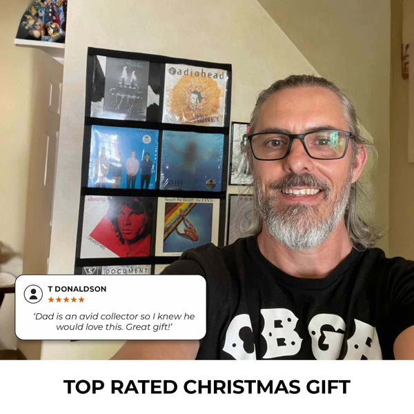 12" Vinyl Record Display Frame - LP Wall Storage