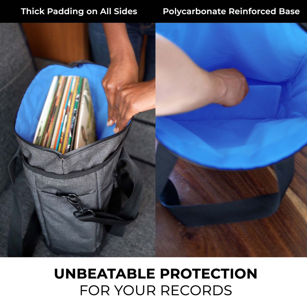 The Ultimate Vinyl Record Carry Bag V3.0