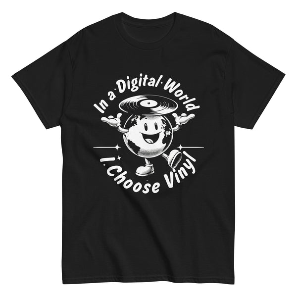 In A Digital World I Choose Vinyl T-Shirt