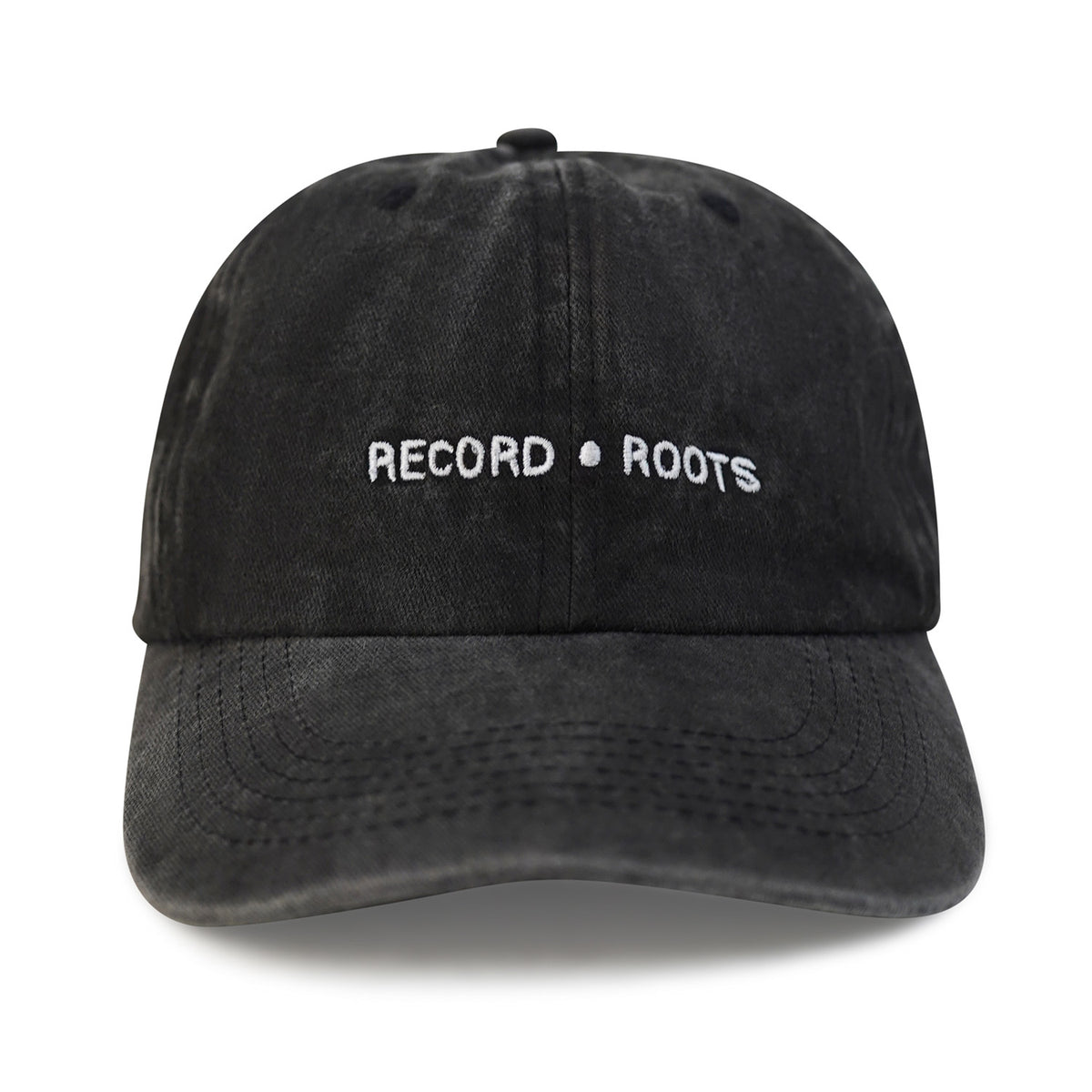 Record Roots Washed Black Hat