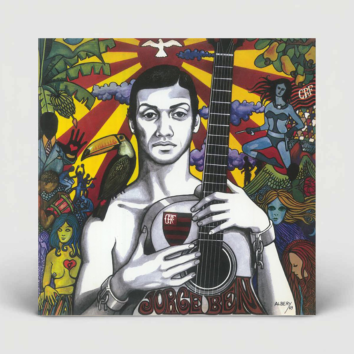 Jorge Ben - Jorge Ben (1969) vinyl record cover