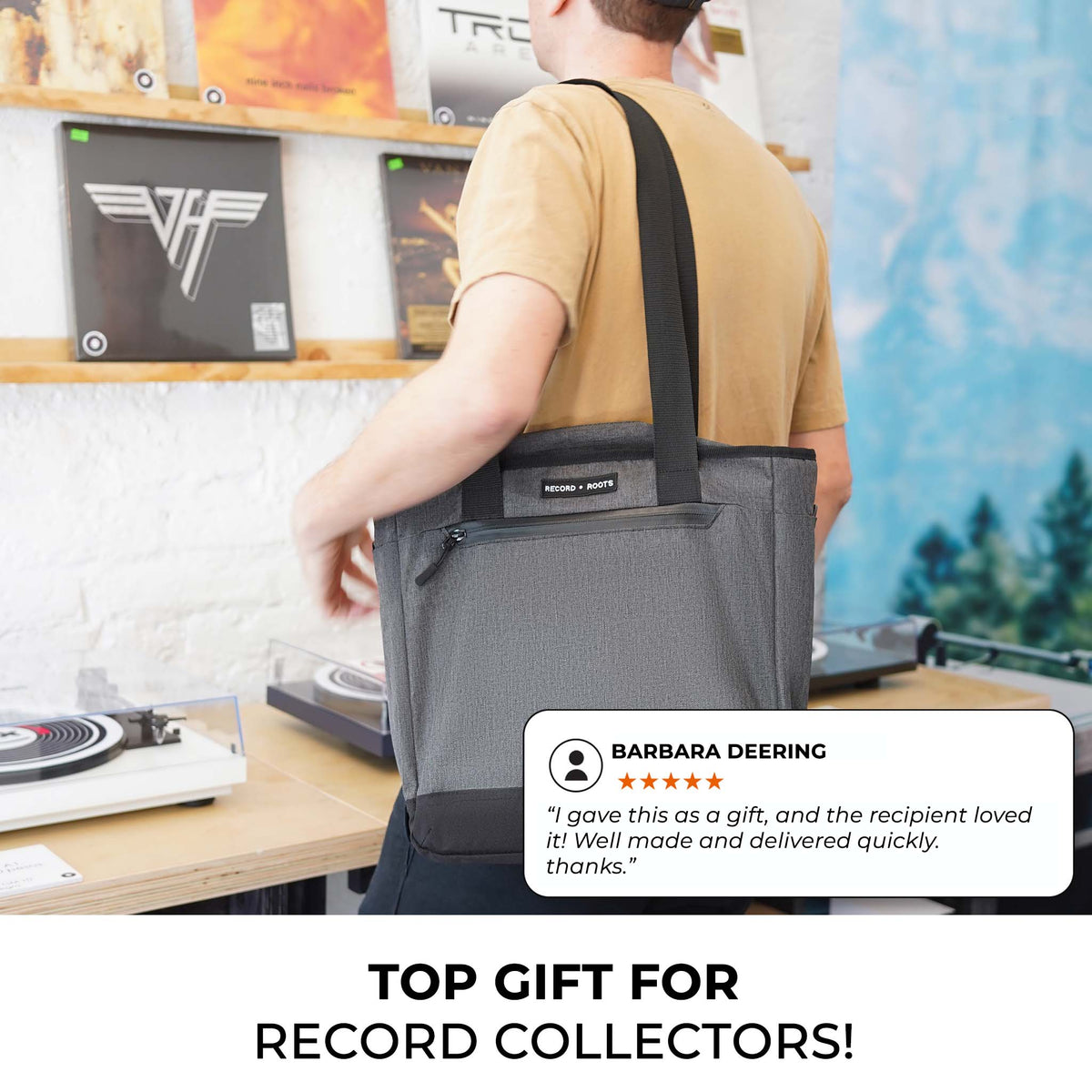 The Ultimate Vinyl Record Carry Bag V3.0
